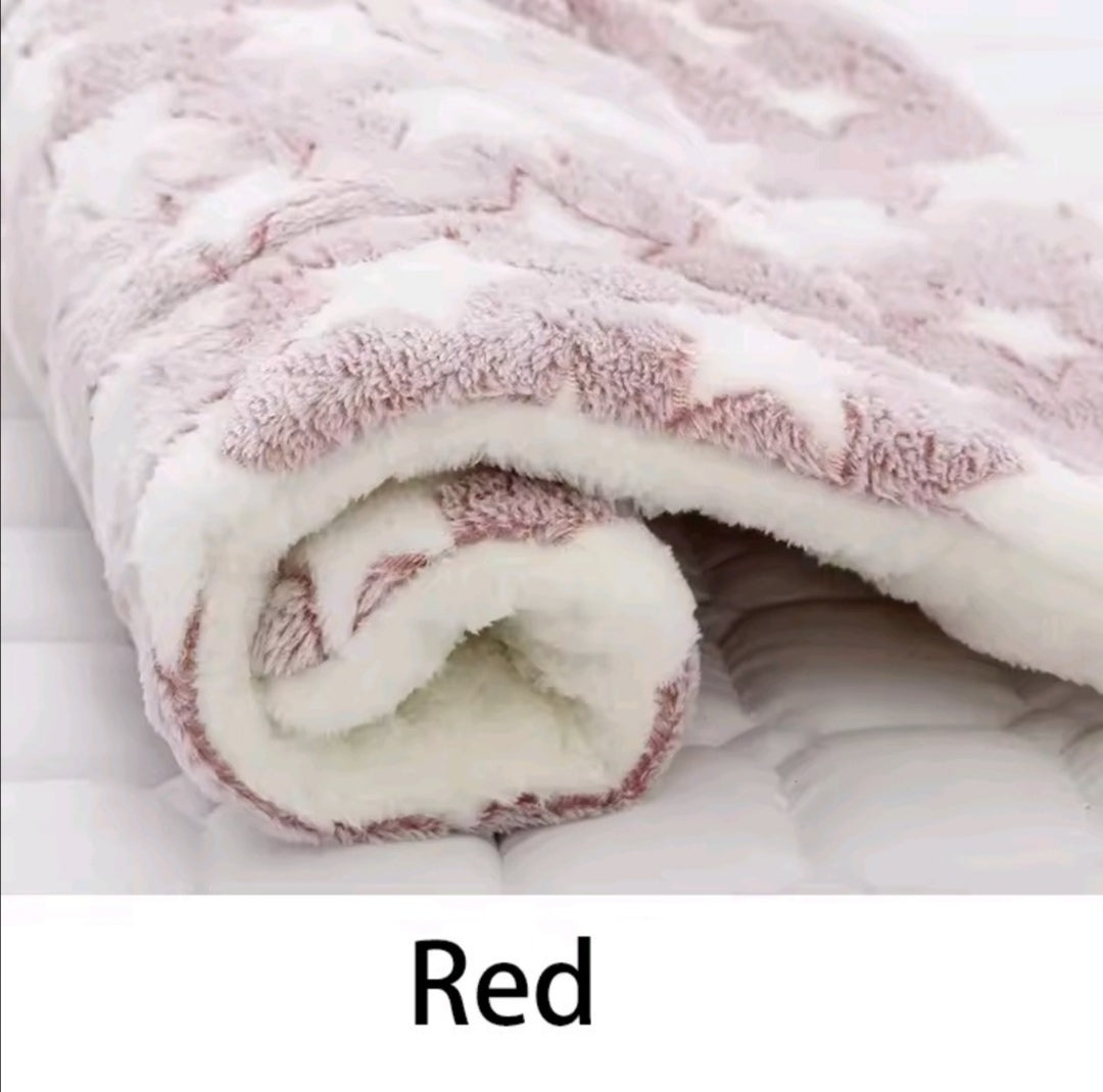 Flannel Pet Sleeping Mat Dog Bed Cat Litter Puppy Bed Dog