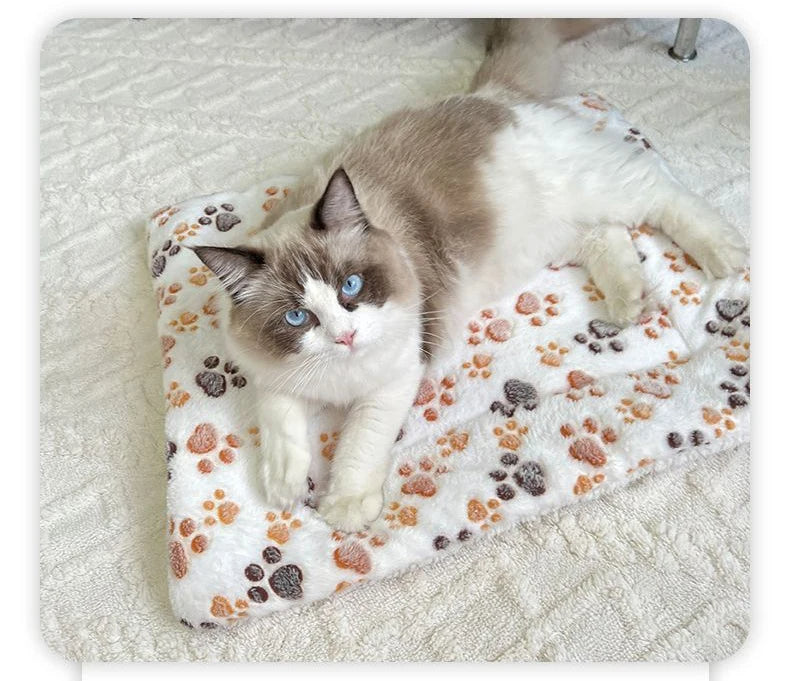 Flannel Pet Sleeping Mat Dog Bed Cat Litter Puppy Bed Dog