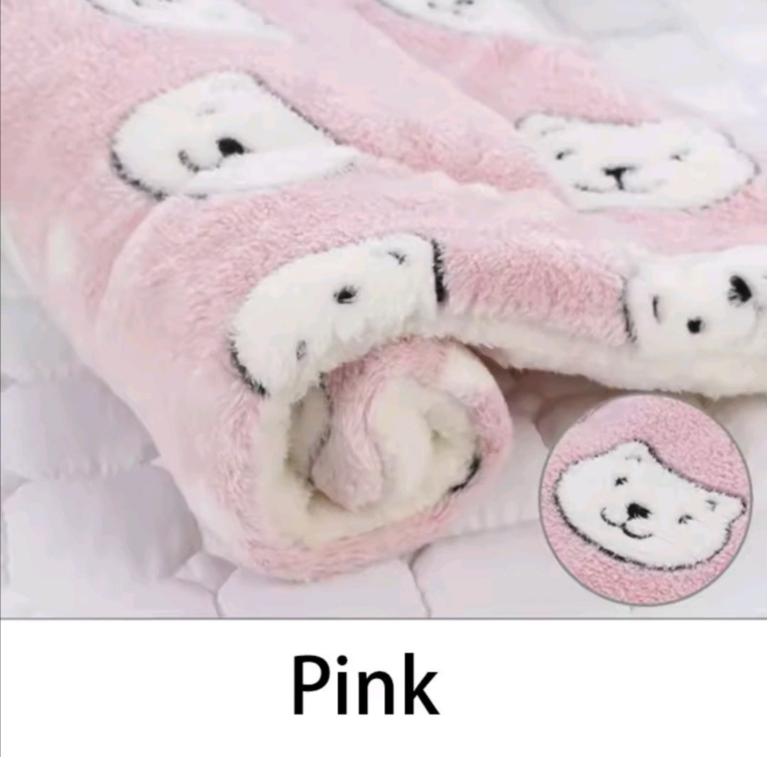 Flannel Pet Sleeping Mat Dog Bed Cat Litter Puppy Bed Dog