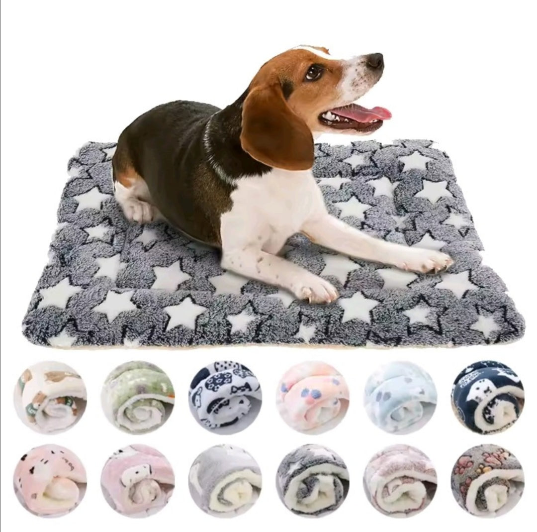 Flannel Pet Sleeping Mat Dog Bed Cat Litter Puppy Bed Dog
